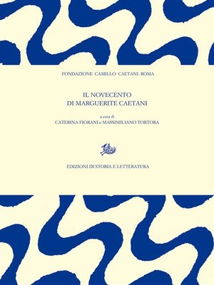 cover image of Il Novecento di Marguerite Caetani